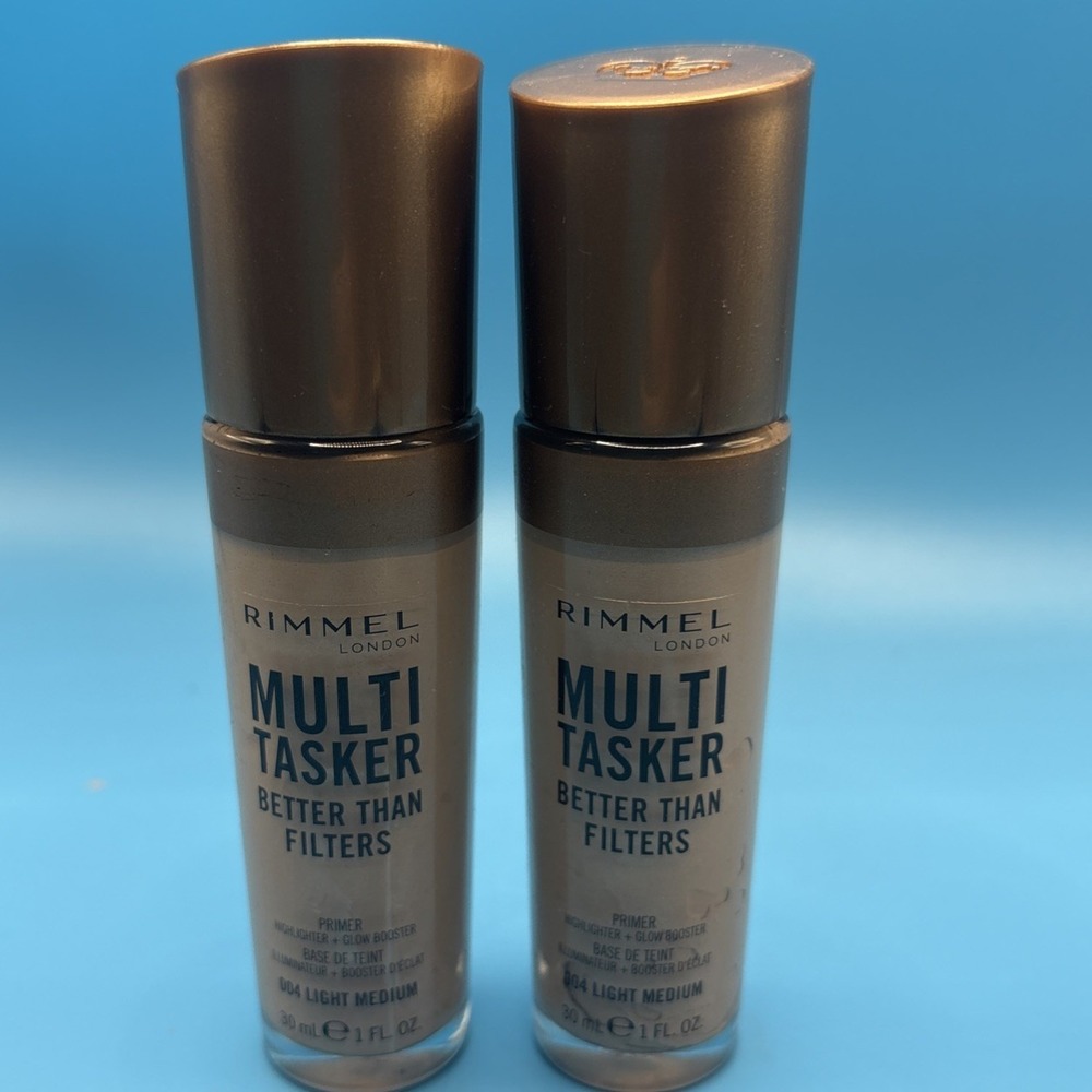 2 Rimmel Multi-Tasker Better Than Filters 3-in-1 Primer Glow 004 Light Medium